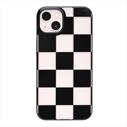 【Web限定】Air Jacket "kiriko" for iPhone 15 市松(ピアノブラック)