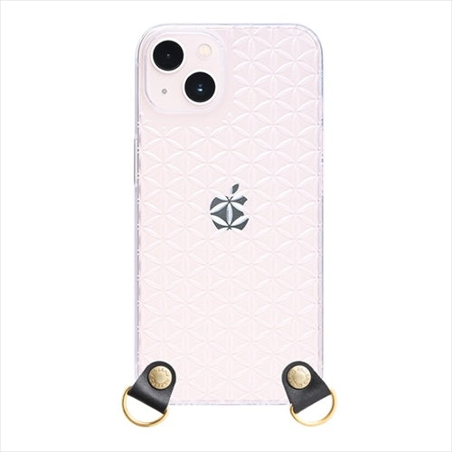 【Web限定】Air Jacket kiriko CB for iPhone 15 Plus 麻の葉つなぎ(クリア)