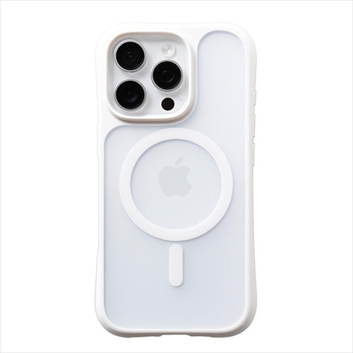 【Web限定】Air Jacket STREAM  for iPhone 16 Pro(White matte)