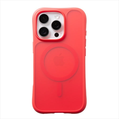 【Web限定】Air Jacket STREAM for iPhone 16 Pro(Red  matte)