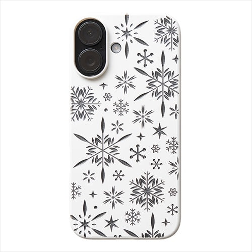 【Web限定】Air Jacket "kiriko" for iPhone 16 雪片(ピュアホワイト)