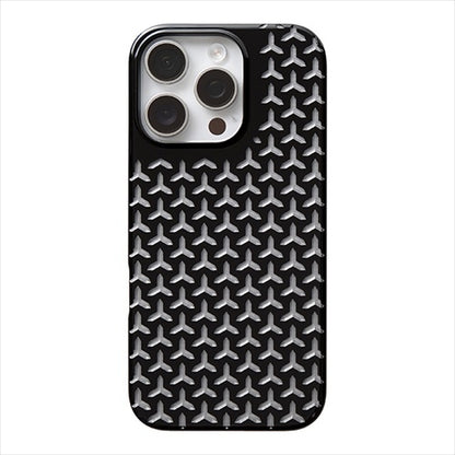 【Web限定】Air Jacket "kiriko" for iPhone 16 Pro 毘沙門亀甲(ピアノブラック)