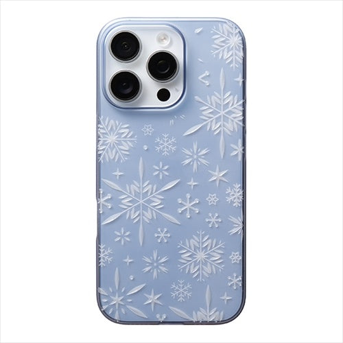 【Web限定】Air Jacket "kiriko" for iPhone 16 Pro 雪片(クリアネイビー)