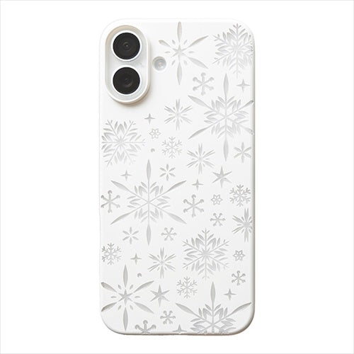 【Web限定】Air Jacket "kiriko" for iPhone 16 Plus 雪片(ピュアホワイト)