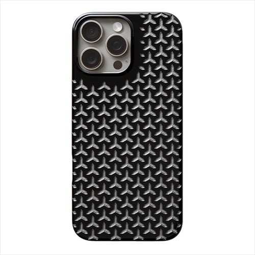 【Web限定】Air Jacket "kiriko" for iPhone 16 Pro Max 毘沙門亀甲(ピアノブラック)