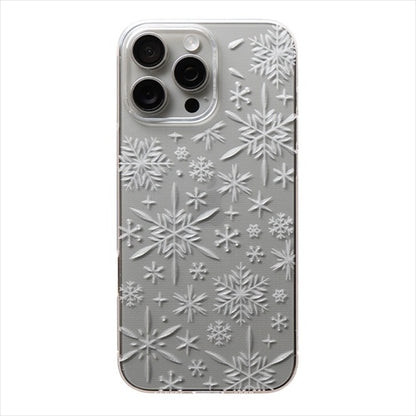 【Web限定】Air Jacket "kiriko" for iPhone 16 Pro Max 雪片(クリア)