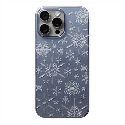 【Web限定】Air Jacket "kiriko" for iPhone 16 Pro Max 雪片(クリアネイビー)