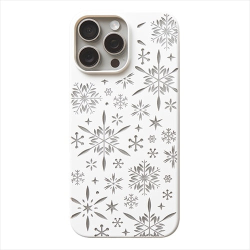 【Web限定】Air Jacket "kiriko" for iPhone 16 Pro Max 雪片(ピュアホワイト)