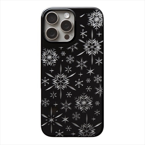 【Web限定】Air Jacket "kiriko" for iPhone 16 Pro Max 雪片(ピアノブラック)