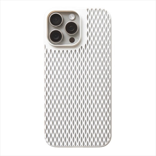 【Web限定】Air Jacket "kiriko" for iPhone 16 Pro Max 米つなぎ(ピュアホワイト)