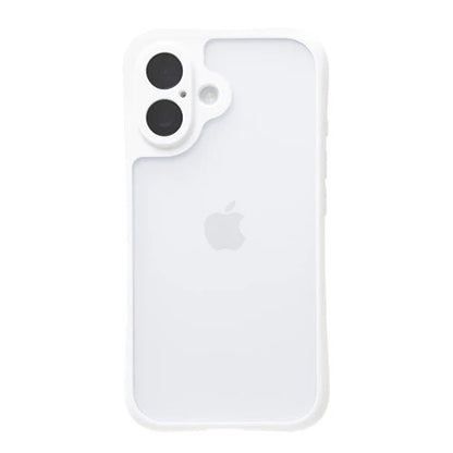 【WEB限定】Air Jacket STREAM  for iPhone 16(White matte) MagSafeなし