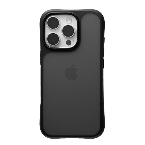 【Web限定】Air Jacket STREAM for iPhone 16 Pro(Black  matte) MagSafeなし