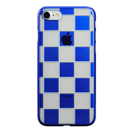 【Web限定】AIR JACKET ”kiriko” for iPhone8/7  市松(瑠璃)