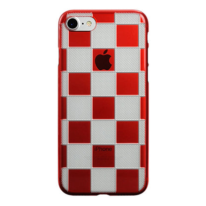 【Web限定】AIR JACKET ”kiriko” for iPhone8/7  市松(紅)