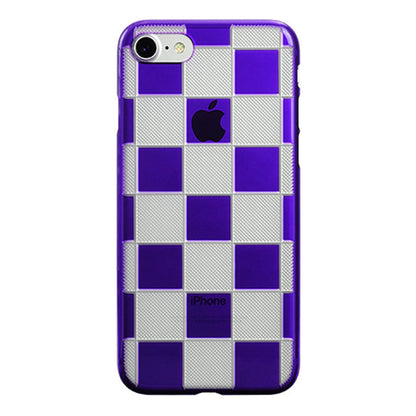 【Web限定】AIR JACKET ”kiriko” for iPhone8/7  市松(葡萄)