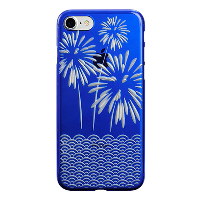 【Web限定】AIR JACKET ”kiriko” for iPhone8/7  花火(瑠璃)