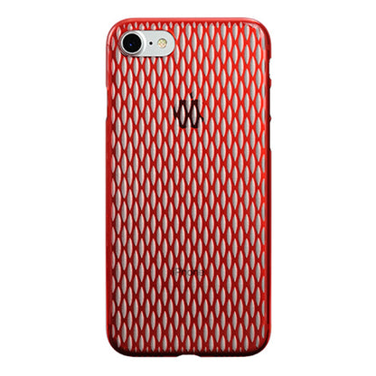 【Web限定】AIR JACKET ”kiriko” for iPhone8/7  米つなぎ(紅)