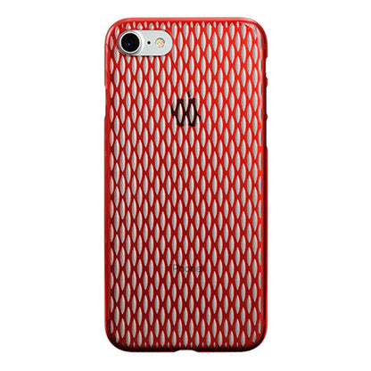 【Web限定】AIR JACKET ”kiriko” for iPhone8/7  米つなぎ(紅)