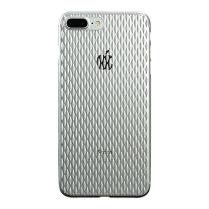 【Web限定】AIR JACKET ”kiriko” for iPhone8 Plus/7 Plus 米つなぎ(クリア)