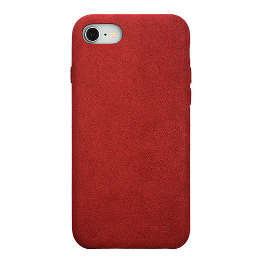 Ultrasuede(R) Air jacket for iPhone8/7 (Red)