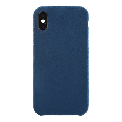 Ultrasuede(R) Air Jacket for iPhone XS/X (Blue)