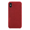 Ultrasuede(R) Air Jacket for iPhone XS/X (Red)