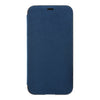 Ultrasuede(R) Flip Case for iPhone X (Blue)