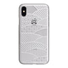 【Web限定】AIR JACKET ”kiriko” for iPhone X 千代柄・扇 (クリア)