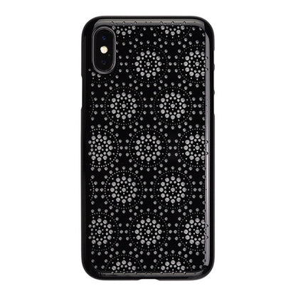 【Web限定】AIR JACKET ”kiriko” for iPhone X 万華鏡 (ピアノブラック)