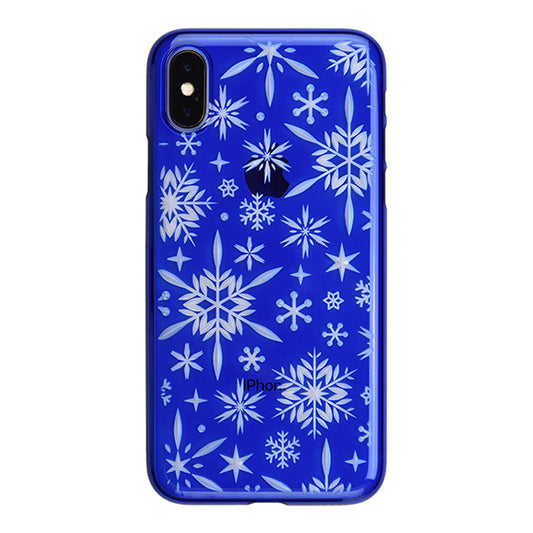 【Web限定】AIR JACKET ”kiriko” for iPhone X 雪片 (瑠璃)