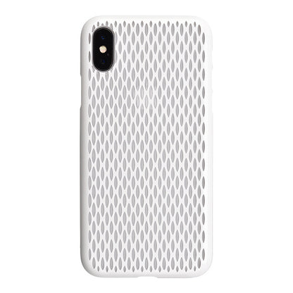 【Web限定】AIR JACKET ”kiriko” for iPhone X 米つなぎ (ピュアホワイト)