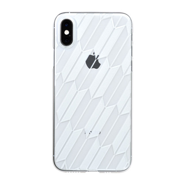 【Web限定】Air Jacket “kiriko” for iPhone XS 矢絣 クリア