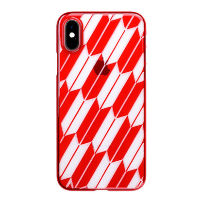 【Web限定】Air Jacket “kiriko” for iPhone XS 矢絣 紅