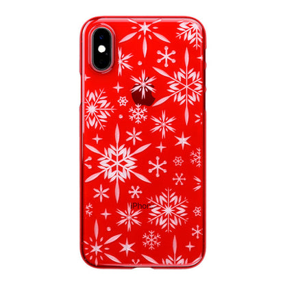 【Web限定】Air Jacket “kiriko” for iPhone XS 雪片 紅