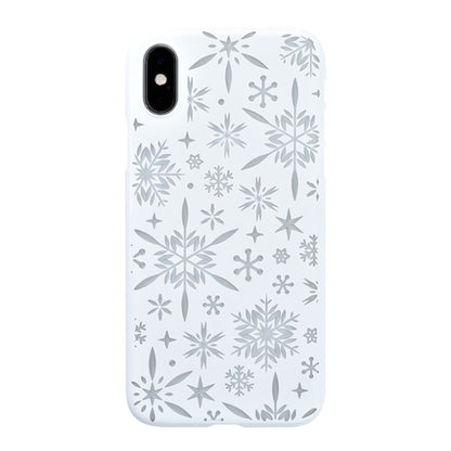 【Web限定】Air Jacket “kiriko” for iPhone XS 雪片 ピュアホワイト