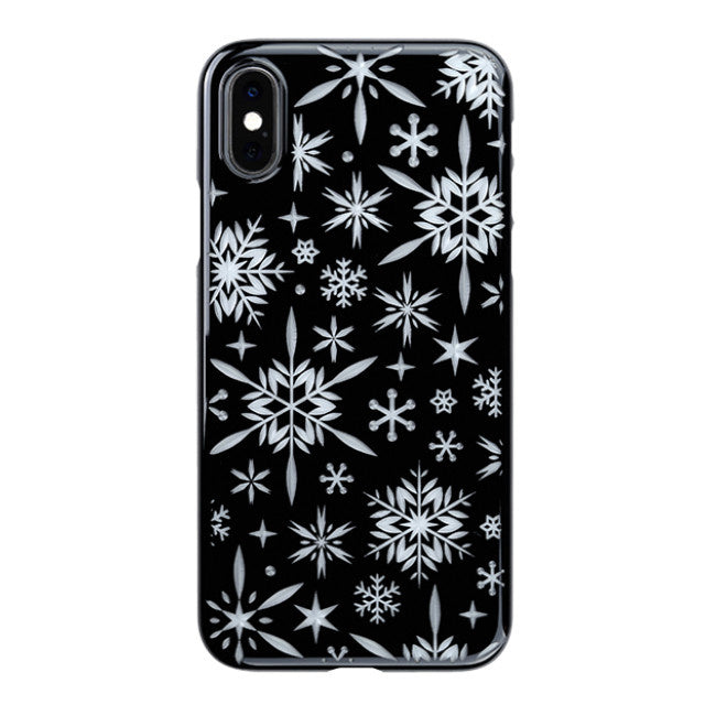 【Web限定】Air Jacket “kiriko” for iPhone XS 雪片 ピアノブラック