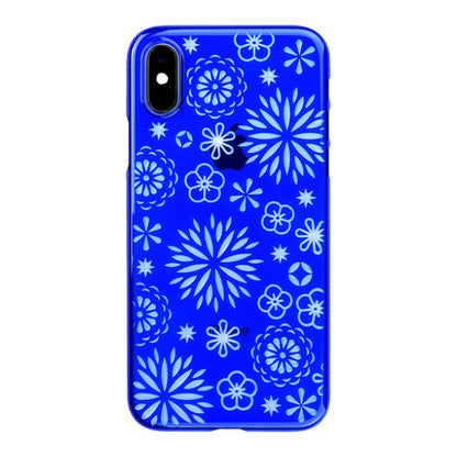 【Web限定】Air Jacket “kiriko” for iPhone XS 花 瑠璃