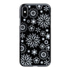 【Web限定】Air Jacket “kiriko” for iPhone XS 花 ピアノブラック