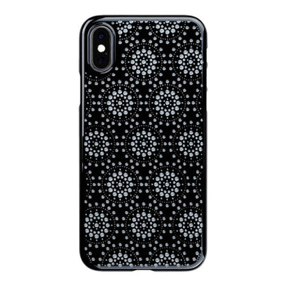 【Web限定】Air Jacket “kiriko” for iPhone XS 万華鏡 ピアノブラック