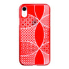 【Web限定】Air Jacket “kiriko” for iPhone XR 千代柄 (七宝) 紅