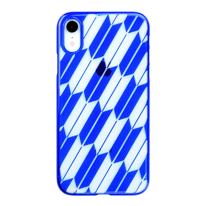 【Web限定】Air Jacket “kiriko” for iPhone XR 矢絣 瑠璃