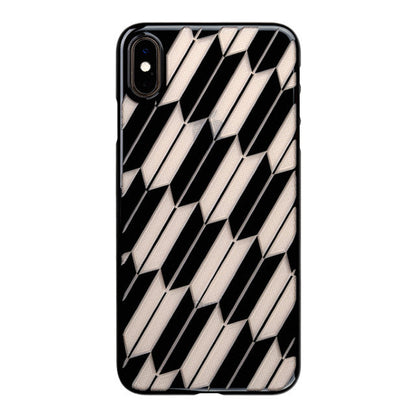 【Web限定】Air Jacket “kiriko” for iPhone XS Max 矢絣 ピアノブラック