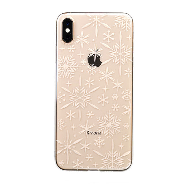 【Web限定】Air Jacket “kiriko” for iPhone XS Max 雪片 クリア