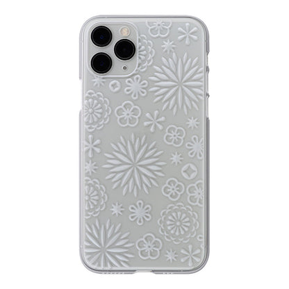 【Web限定】Air Jacket “kiriko” for iPhone11 Pro 花 (クリア)