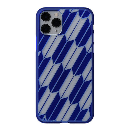 【Web限定】Air Jacket “kiriko” for iPhone11 Pro 矢絣 (瑠璃)