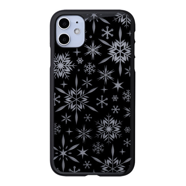 【Web限定】Air Jacket “kiriko” for iPhone11 雪片 (ピアノブラック)