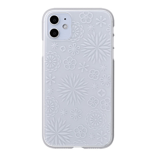 【Web限定】Air Jacket “kiriko” for iPhone11 花 (クリア)