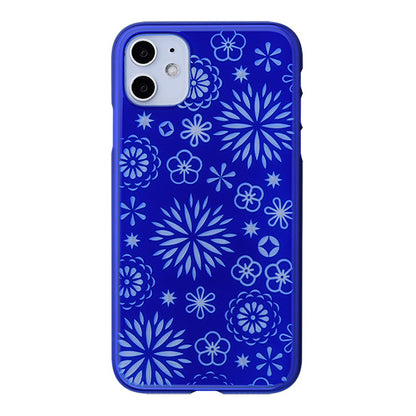 【Web限定】Air Jacket “kiriko” for iPhone11 花 (瑠璃)