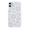 【Web限定】Air Jacket “kiriko” for iPhone11 花 (ピュアホワイト)