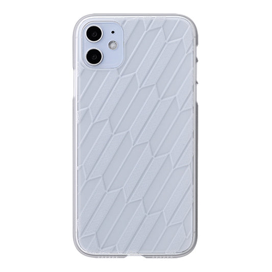 【Web限定】Air Jacket “kiriko” for iPhone11 矢絣 (クリア)